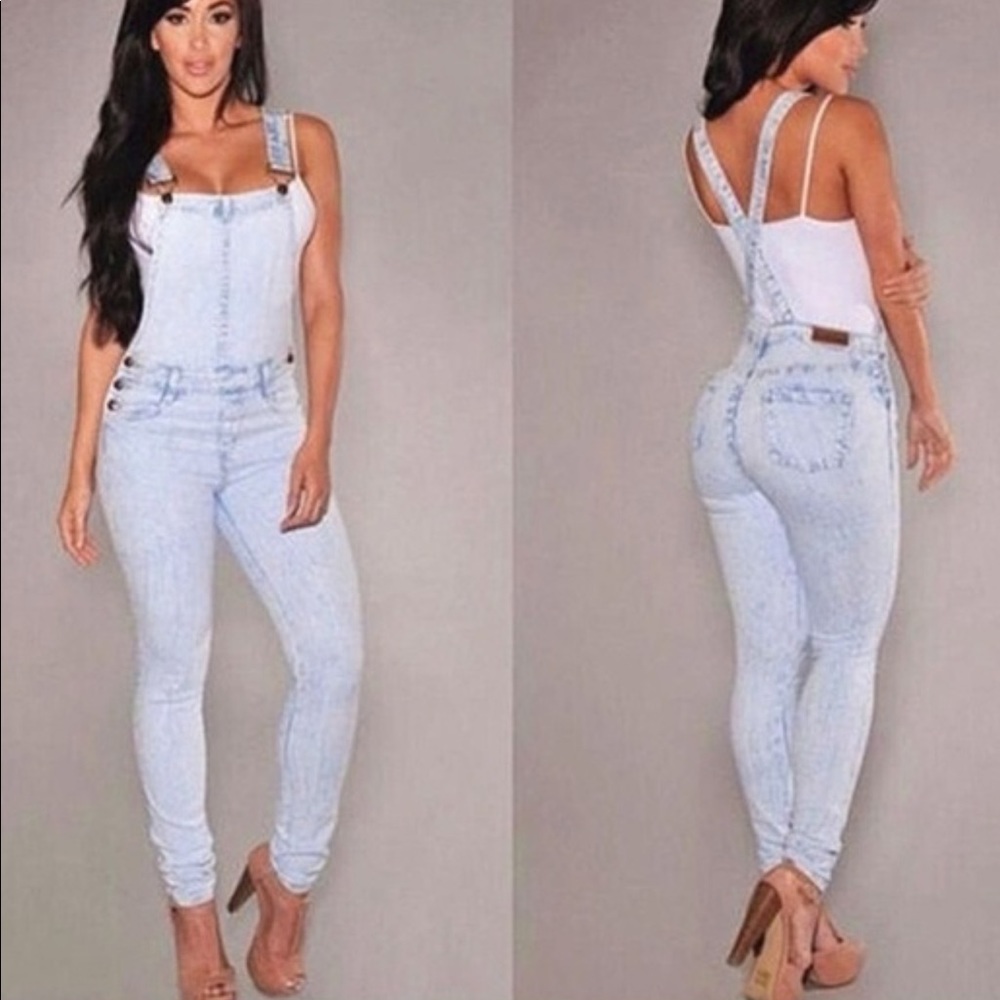 Jumpsuit romper  overall for women size L